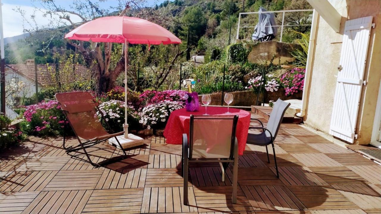 Studio Le Romantique A 20 Kms De Nice Bendéjun 외부 사진