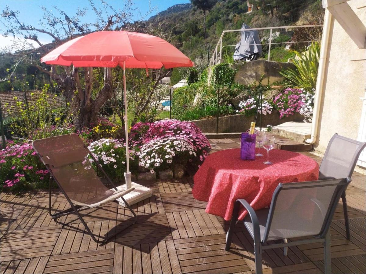 Studio Le Romantique A 20 Kms De Nice Bendéjun 외부 사진