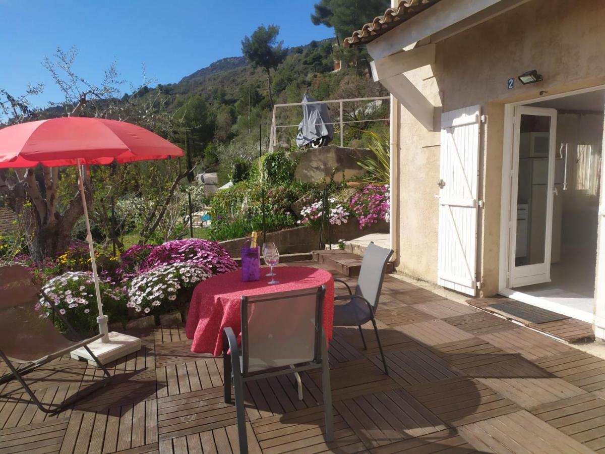 Studio Le Romantique A 20 Kms De Nice Bendéjun 외부 사진